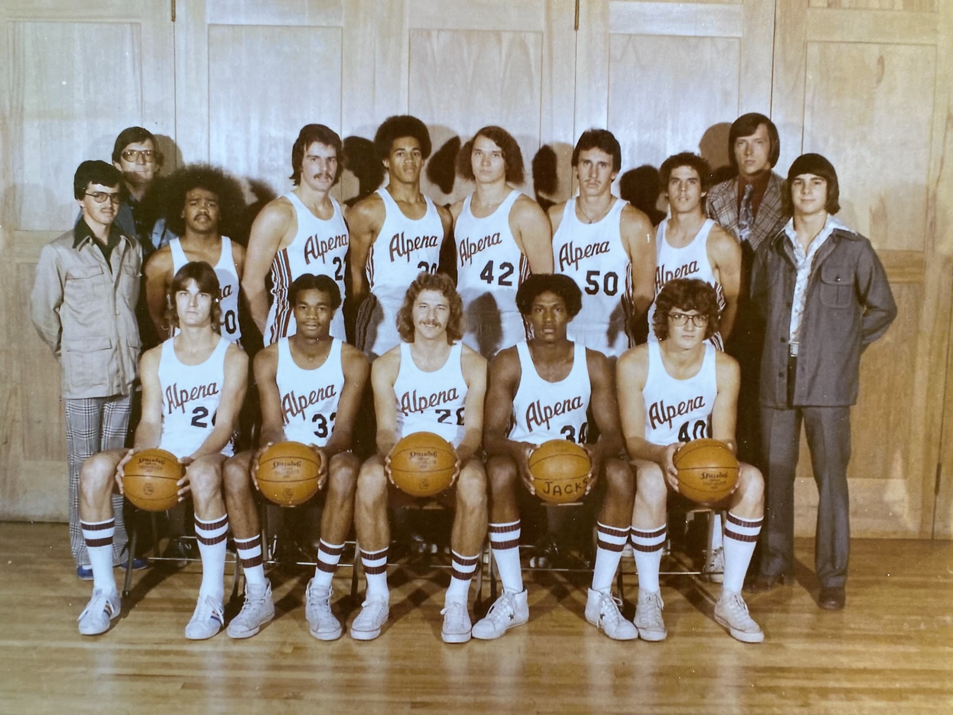 ACC Men's 1976-1977 Basketball Team