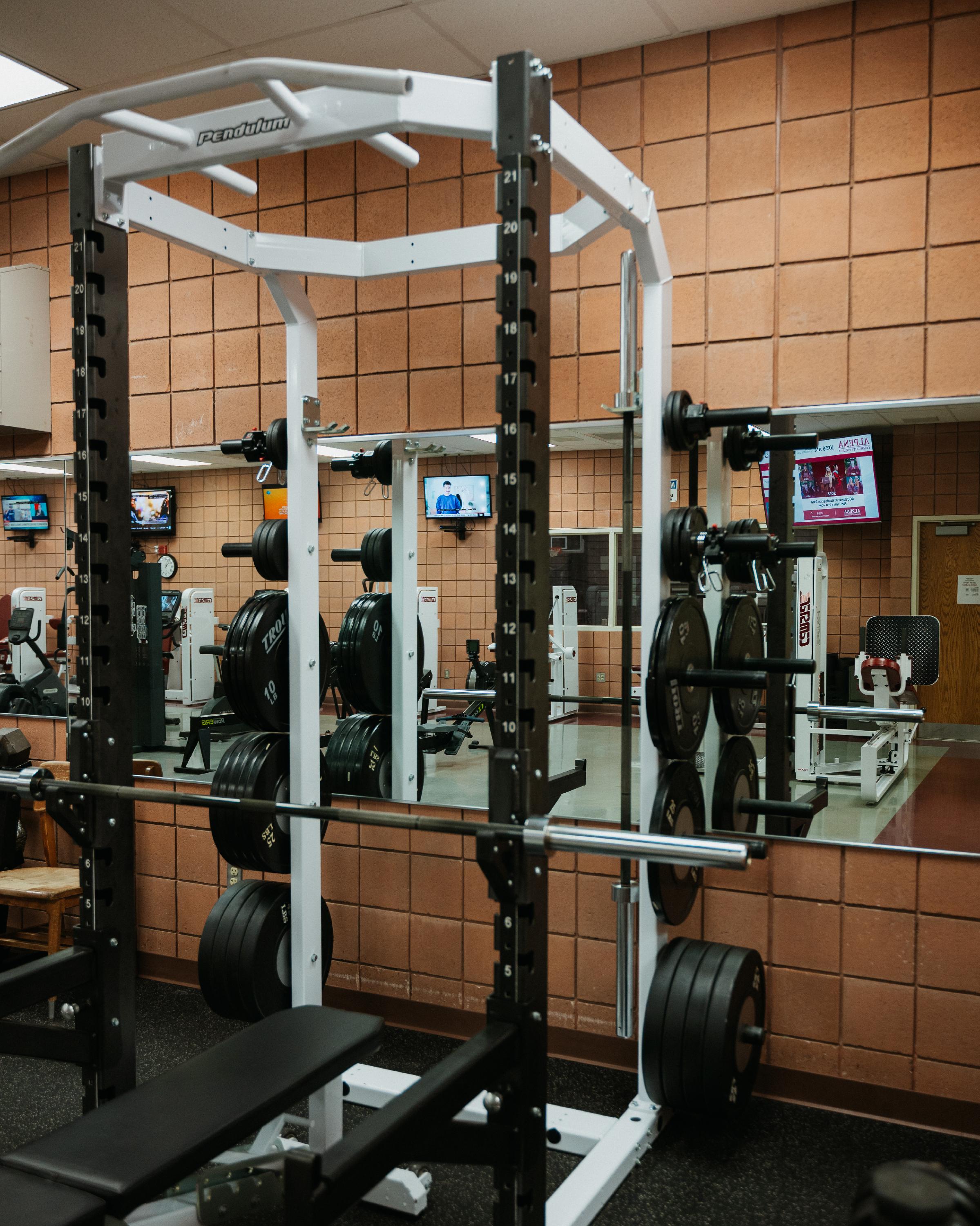 Standing weight machine